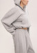 Red fleece-lined shorted hoodie
